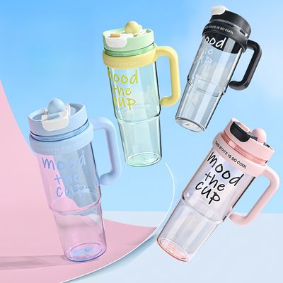 Πλαστικό φλιτζάνι νερού 900ml BPA δωρεάν μπουκάλι ψεκασμού για κορίτσια εξωτερικά αθλήματα και ταξίδια