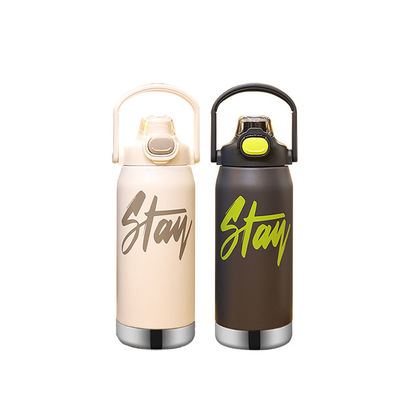 Ατσάλινο Βακούμι μπουκάλι νερού Custom Logo Sublimation μονωμένο αθλητικό ατσάλι μπουκάλι
