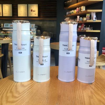 Διπλό τοίχωμα απομονωμένο 450ml φιάλη νερού από ανοξείδωτο χάλυβα κρατά το ποτό ζεστό κρύο για ώρες