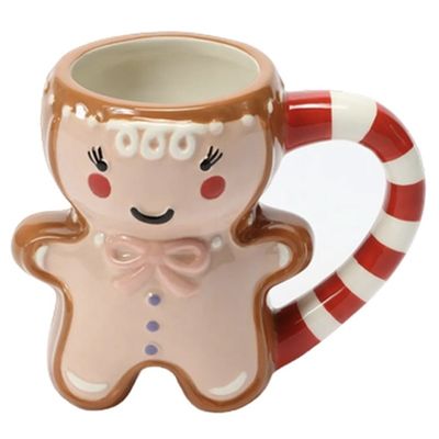 Χριστούγεννα Χριστούγεννα Custom 300ml Funny Gingerbread Man Magic Cookie Holding Mug
