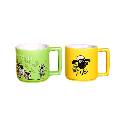Προσαρμοσμένο λογότυπο Αποδεκτό Sublimation Blank Latte Μοντέρνο Καφέ Πορσελάνιες Κούπες για το αγόρι