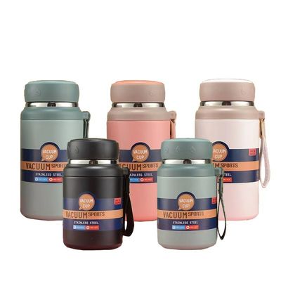 316 Ατσάλινο μπουκάλι με μονωμένο νερό 750 ml/1000 ml φορητό αδιάβροχο για εξωτερικούς σπορ