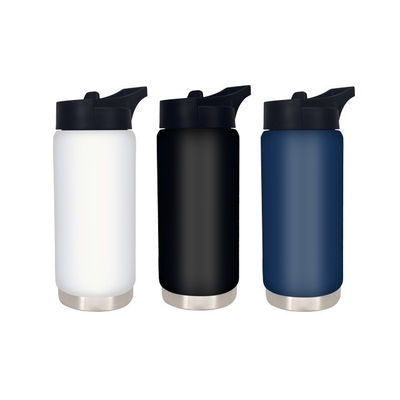 Καθαρό κύπελλο 550 ml μπουκάλι με ανοιχτό στόμα με καπάκι για όλους