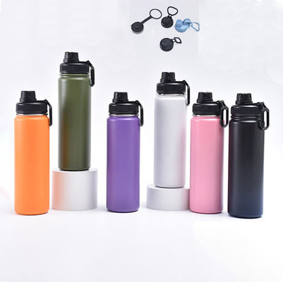 Φιλικό για τα ταξίδια 650 ml μπουκάλι με απομονωμένο νερό από ανοξείδωτο χάλυβα για εκτύπωση υπολίμανσης