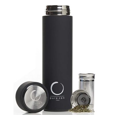 Φιαλίδια κενού 500 ml από ανοξείδωτο χάλυβα Θερμός τσαγιού Απομονωμένο μπουκάλι με φίλτρο