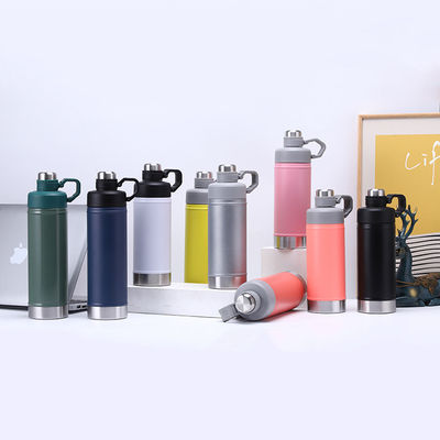 750 ml ατσάλινο κενό κύπελλο Καλύτερα μπουκάλια νερού αθλητισμού σε αποθεματοποιημένη κατάσταση