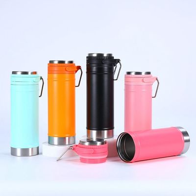 Πολλαπλές επιλογές χρωμάτων 750ml Μεταλλικό μπουκάλι νερού Βιώσιμη επιλογή για ταξίδια στο εξωτερικό