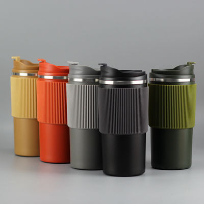 Ετικέτα Προσαρμοσμένο Ετικέτα Αποδεκτό 450ml Θερμό μπουκάλι ταξιδιωτικό καφέ κούπα για επιχειρήσεις