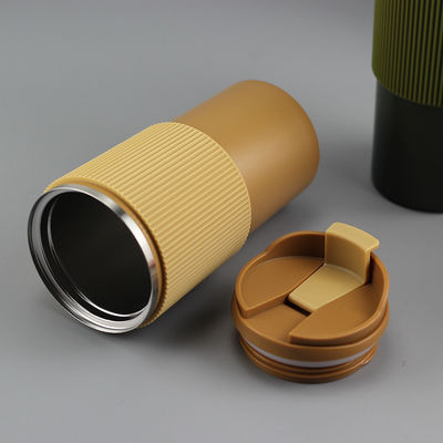 Ετικέτα Προσαρμοσμένο Ετικέτα Αποδεκτό 450ml Θερμό μπουκάλι ταξιδιωτικό καφέ κούπα για επιχειρήσεις