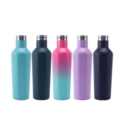 Προσαρμοσμένο 500 ml απλό μπουκάλι θερμότητας για το γραφείο Ποτήρι νερού Διατήρηση θερμότητας 6-12 ώρες