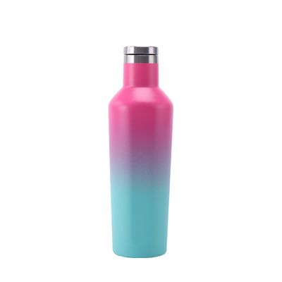 Προσαρμοσμένο 500 ml απλό μπουκάλι θερμότητας για το γραφείο Ποτήρι νερού Διατήρηση θερμότητας 6-12 ώρες