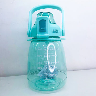 Μεγάλη χωρητικότητα πλαστικό κόκκινο Sippy Cup μπουκάλι νερού για τους μαθητές
