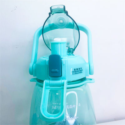 Μεγάλη χωρητικότητα πλαστικό κόκκινο Sippy Cup μπουκάλι νερού για τους μαθητές