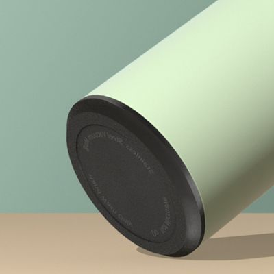 Αειφόρο και σύγχρονο μπουκάλι νερού από ανοξείδωτο χάλυβα με ρυθμιστή θερμοκρασίας LED