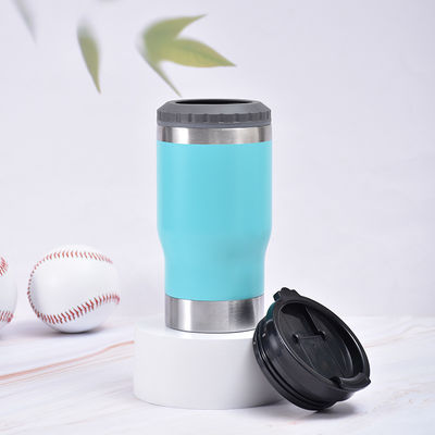 14oz διπλό τείχος μπύρα κούπα με ανοιχτήρα μπουκαλιών Η απόλυτη ανοξείδωτο χάλυβα ψυγείο μπύρας