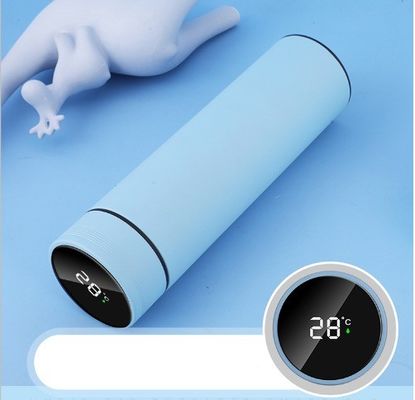 Πιο δημοφιλές Προσαρμοσμένο λογότυπο Vakuum Flask Stainless Steel Led Thermo Bottle Κανονικός τύπος μπουκαλιού