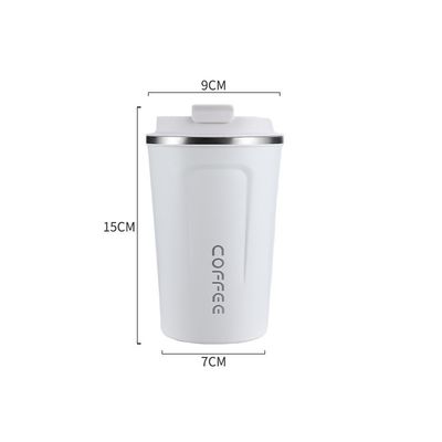 500 ml από ανοξείδωτο χάλυβα Ατμομόνωση ταξιδιωτικό φλιτζάνι καφέ για το εστιατόριο Home Office
