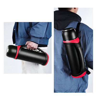 Σπορ Σχεδιασμός Μεγάλη χωρητικότητα 2QT 64oz Ατμομόνωση μπουκάλι με φλιτζάνι για ζεστά ποτά