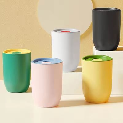 12oz οικολογικά φιλικά AS πλαστικά φλιτζάνια καφέ για σύγχρονα αξεσουάρ σχεδιασμού με άχυρο