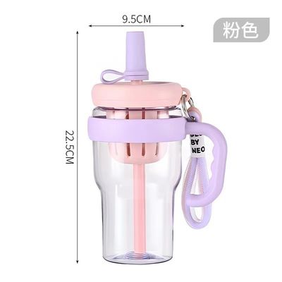 Μινιμαλιστικό στυλ σχεδιασμού 680ml πλαστικό μπουκάλι για εξωτερικούς αθλήματα και αποτελεσματικότητα ταξιδιού