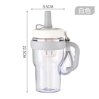 Μινιμαλιστικό στυλ σχεδιασμού 680ml πλαστικό μπουκάλι για εξωτερικούς αθλήματα και αποτελεσματικότητα ταξιδιού