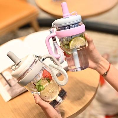 680 ml πλαστικό μπουκάλι φορητό μπουκάλι χυμού για ενήλικες που ταξιδεύουν σε κάμπινγκ