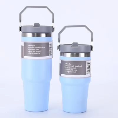 20oz 30oz από ανοξείδωτο χάλυβα Ατμομόνωση Tumbler με Κάλυβα Κάλυβα για Γραφείο / Αυτοκίνητο / Σπίτι