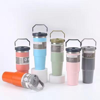 20oz 30oz από ανοξείδωτο χάλυβα Ατμομόνωση Tumbler με Κάλυβα Κάλυβα για Γραφείο / Αυτοκίνητο / Σπίτι