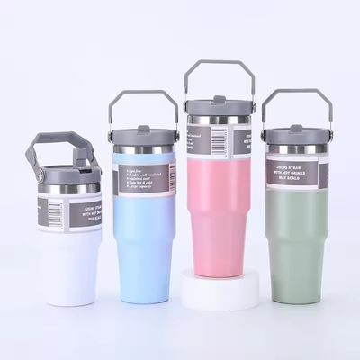 10. Αριθμός τεμαχίων 1 Tumbler με λαβή από ανοξείδωτο χάλυβα Tumbler καφέ 20 Oz 30 Oz