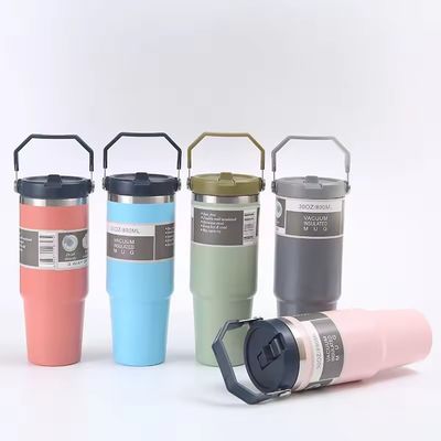 10. Αριθμός τεμαχίων 1 Tumbler με λαβή από ανοξείδωτο χάλυβα Tumbler καφέ 20 Oz 30 Oz