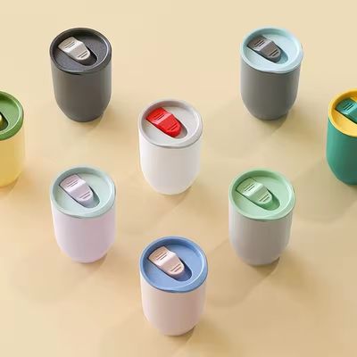 12oz AS πλαστικό πολύχρωμο κρασί tumbler διαρροή-αποδεικτική σχεδίαση και τέλεια για εξωτερικά ταξίδια