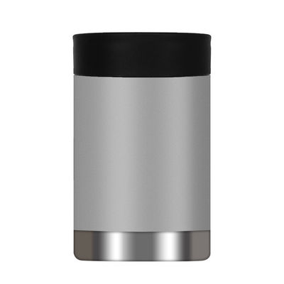 Χάλυβα από ανοξείδωτο χάλυβα Custom Logo Metal Double Wall Isolated Can Cooler για γραφείο / αυτοκίνητο / σπίτι