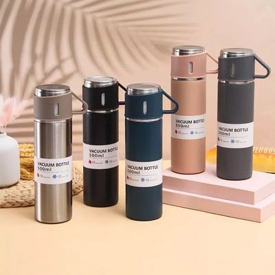 300g χωρητικότητα 500ml διπλό τοίχωμα θερμό νερού από ανοξείδωτο χάλυβα για το δικό σας λογότυπο