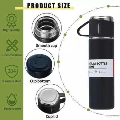500 ml μονωμένο μπουκάλι θερμότητας κενό μπουκάλι νερού μπουκάλι μπουκάλι μπουκάλι μπουκάλι μπουκάλι μπουκάλι δώρο τέλειο