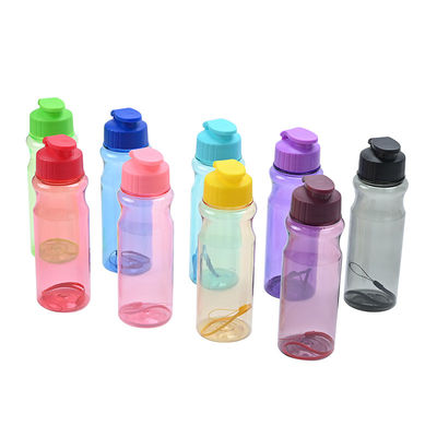 Πρωταθλήτρια BPA FREE Sport πλαστικό παγωμένο ποτό μπουκάλι μπουκάλι με λουρί ιδανικό για πεζοπορία
