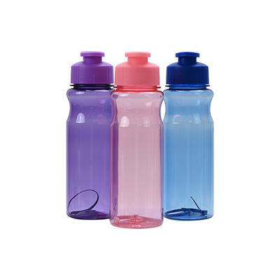 500ml Custom Logo BPA Απαλλαγμένα πλαστικά μπουκάλια νερού με ιμάντα για βιώσιμο τρόπο ζωής