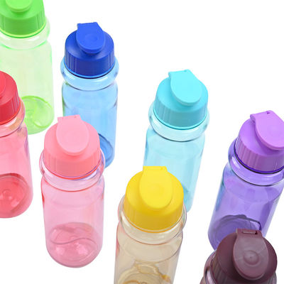 500ml Custom Logo BPA Απαλλαγμένα πλαστικά μπουκάλια νερού με ιμάντα για βιώσιμο τρόπο ζωής