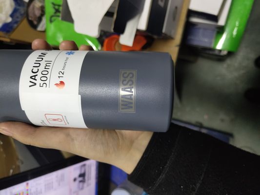Κανονικό 500ml Businless 3pcs διπλό τοίχωμα από ανοξείδωτο χάλυβα μπουκάλι πόσιμου νερού δώρο για ταξίδια
