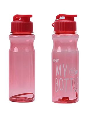 500 ml PET BPA δωρεάν φλιτζάνια πλαστικών μπουκαλιών πόσιμου νερού με ιμάντα για γυμναστικές συνήθειες