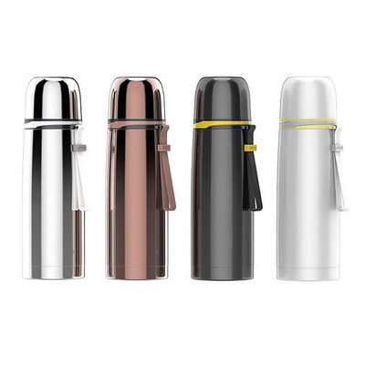 Κλασικό Στυλ Σχεδιασμού 500ml Custom Logo UV Printed Flask Απομονωμένο Σπορ Μπουκάλι Νερού