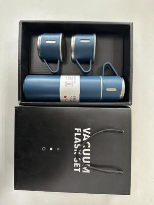 500 ml Ατμομόνωση Ατσάλι Ατμομόνωση Φιαλίδιο Δωρεάν Σετ Με 3 Κύπελλα