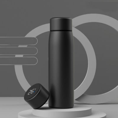 Χάλυβα από ανοξείδωτο χάλυβα 380ml LED θερμοκρασία οθόνη έξυπνο μπουκάλι φορητό και προσαρμοσμένο σχέδιο