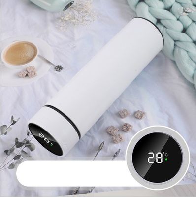 500 ml Τερμός έξυπνος ψηφιακός Τερμός ανθεκτικός από ανοξείδωτο χάλυβα LED μπουκάλι νερού με καπάκι