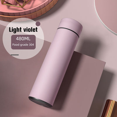480 ml Smart Thermos μπουκάλι LED ψηφιακή θερμοκρασία οθόνη από ανοξείδωτο χάλυβα Παροχή δείγματος