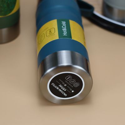 680 ml ατσάλινο δοχείο κενού τέλειο για επιχειρηματική προώθηση 3 καπάκια περιλαμβάνονται