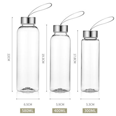 Προσαρμοσμένο πρότυπο 300ml 400ml 500ml πλαστικό μπουκάλι για εξωτερικούς αθλήματα και την αποτελεσματικότητα των ταξιδιών