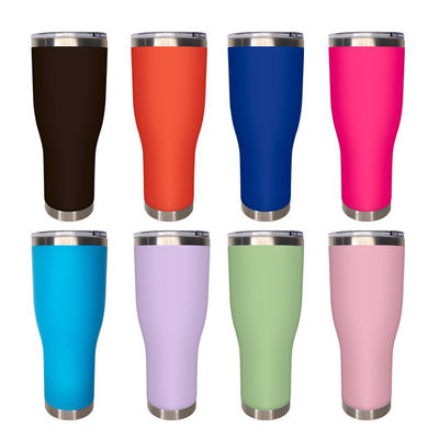 40oz Powder Coated Tumbler Ατσάλι από ανοξείδωτο χάλυβα Απομόνωση κενού για ζεστά και κρύα ποτά