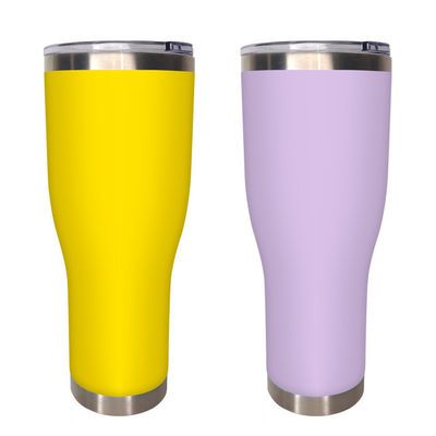40oz Powder Coated Tumbler Ατσάλι από ανοξείδωτο χάλυβα Απομόνωση κενού για ζεστά και κρύα ποτά