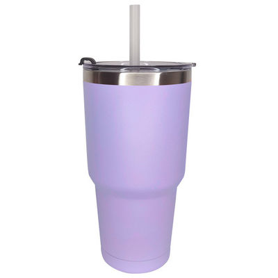 Σύγχρονο σχεδιασμό 30oz από ανοξείδωτο χάλυβα διπλό τοίχωμα tumbler για αποθηκευμένο γραφείο / αυτοκίνητο / σπίτι