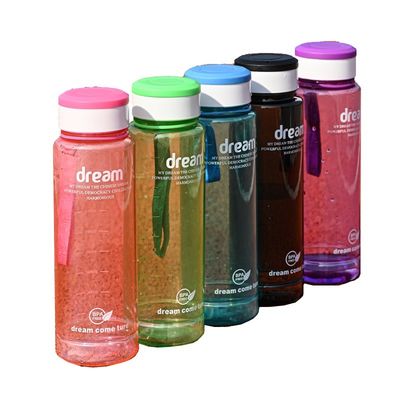 1L Περιβαλλοντικά φιλικό χωρίς BPA Fitness Sport μπουκάλι με χωρητικότητα κάλυψης Σημείωση Φορητή πώληση